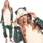 Piżama Damska Kombinezon Kigurumi Kostium Onesie Snorlax Pokemon 145 155 S