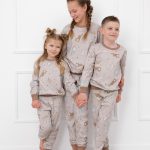 Piżama dziecięca długi rękaw, długie spodnie Filka italianfashion.pl