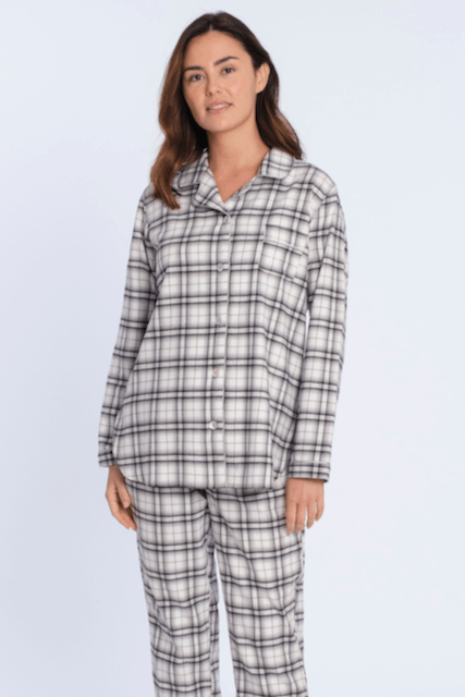 pizama-flanelowa-310ehe.png Flanelowa piżama damska BLANCA - obrazek 1