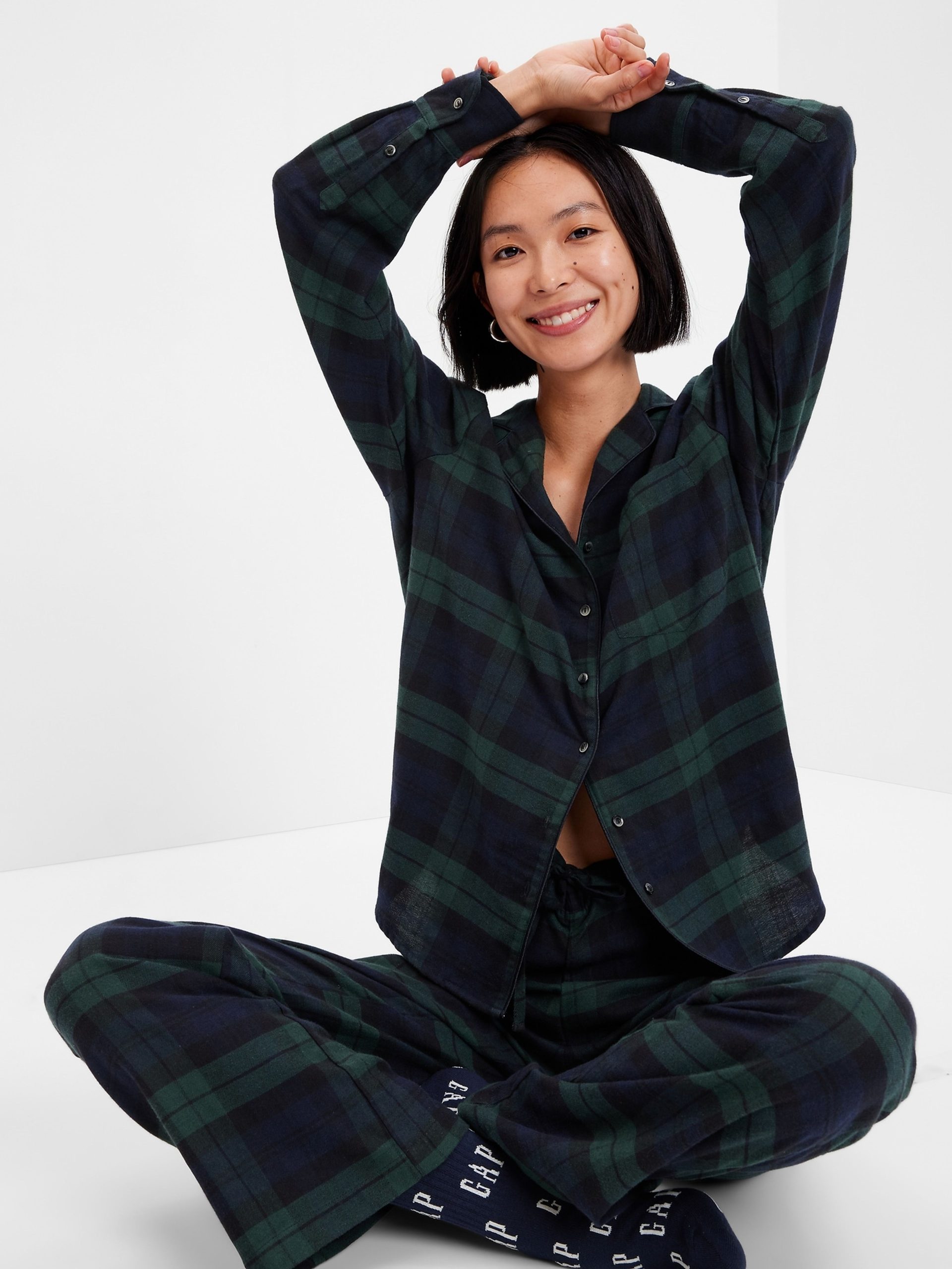 pizama-flanelowa-455wdl.jpg Flanelowa piżama w kratę - obrazek 1
