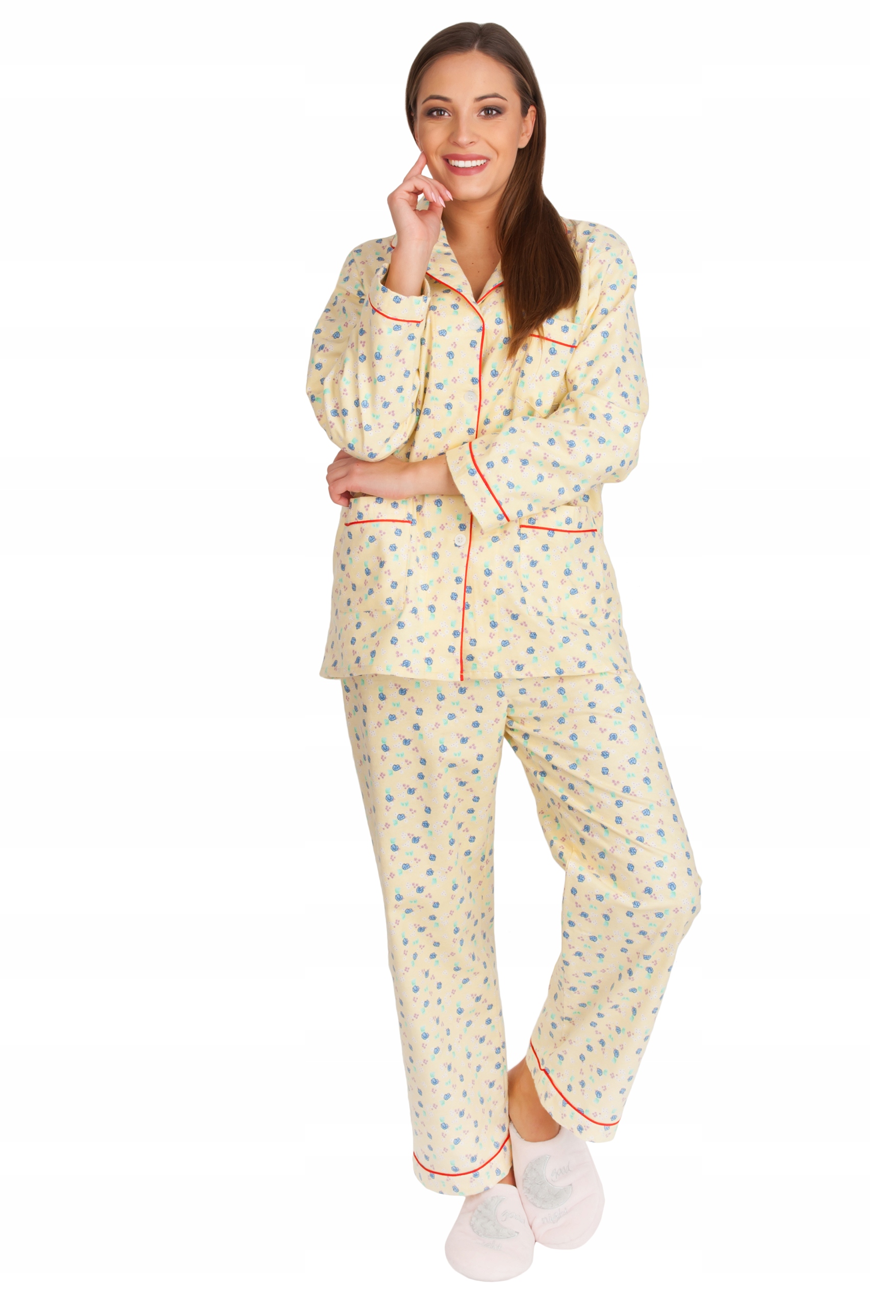 pizama-flanelowa-811dfd.jpg PIŻAMA DAMSKA FLANELOWA FLANELA r. XXL FOR MAX - obrazek 1