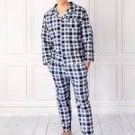 PIŻAMA MĘSKA FLANELA KRATKA K/P/0062 – Kuba – Piżamy, szlafroki, koszule nocne, bielizna