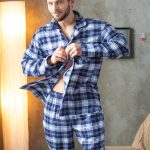 Ciepła męska piżama flanelowa L Opinie | TrustMate