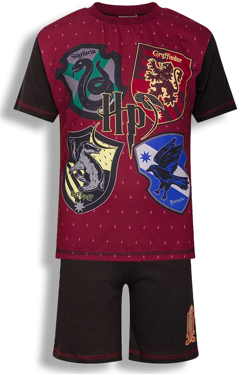pizama-harry-potter-267hes.webp Wizarding World Harry Potter Dwuczęściowa Piżama, Herby Domów - obrazek 1