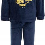 CIEPŁA WELUROWA PIŻAMA HARRY POTTER DRES 104