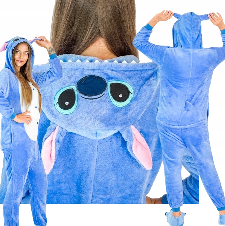 pizama-jednoczesciowa-damska-815vca.jpg Piżama Kigurumi Stitch Piżamy damskie mikrofibra (mikrofaza) Allegro.pl - obrazek 1