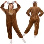 Piżama jednoczęściowa kigurumi damska kombinezon renifer rozmiar M