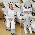 SUYGGCK Jednoczęściowa piżama jednoczęściowa dla dorosłych panda jednorożec kreskówka jednoczęściowy kombinezon damski flanelowa piżama zwierzę cosplay jednoczęściowa bielizna nocna dziecięce : Amazon.pl: Moda