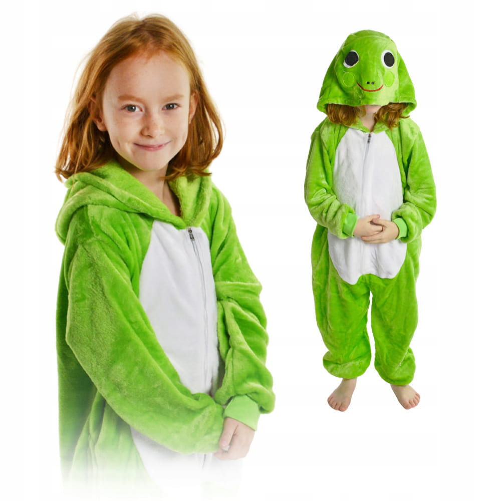 pizama-jednoczesciowa-dla-dzieci-278vxx.jpg Żaba Kigurumi Onesie dla dzieci - obrazek 1