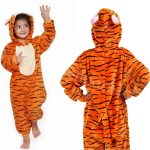 PIŻAMA TYGRYSEK DLA DZIECI ONESIE KOMBINEZON