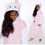 PIŻAMA HELLO KITTY DLA DZIECI ONESIE KOMBINEZON