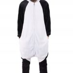 SUPER miękka PIŻAMA męska CIEPŁA onesie JEDNOCZĘŚCIOWA kostium PANDA S