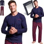 Piżama męska Henderson 37294 59 flanelowe sp. XL Ceny i opinie Ceneo.pl