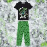 Piżama Minecraft Kolor czarny SINSAY 7147Z 99X