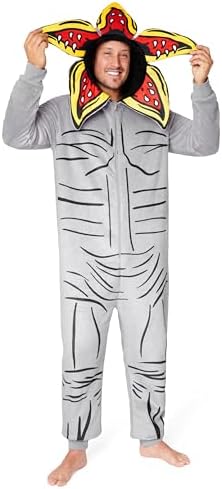 pizama-stranger-things-914sdn.jpg Stranger Things Ochienia dla dorosłych M Szary : Amazon.pl: Moda - obrazek 1