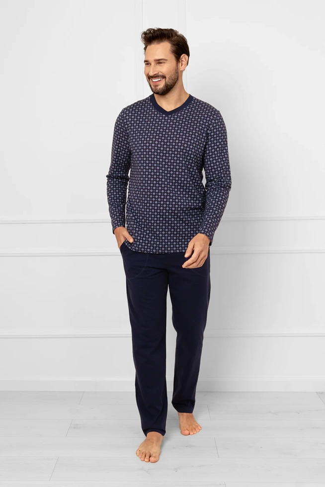 pizamy-meskie-bawelniane-020ozw.webp Piżamy męskie bawełniane Piżamy męskie Mężczyzna italianfashion.pl - obrazek 1