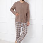 Piżamy męskie bawełniane Piżamy męskie Mężczyzna italianfashion.pl