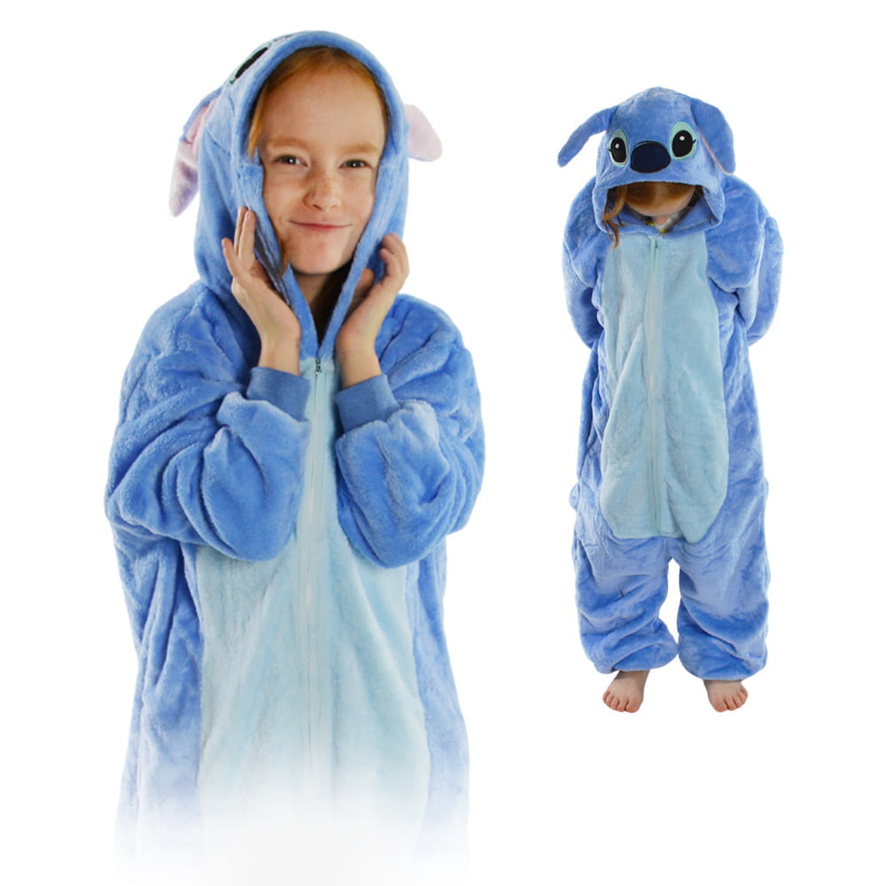pizamy-stich-189uet.jpg Stitch Kigurumi Onesie dla dzieci - obrazek 1