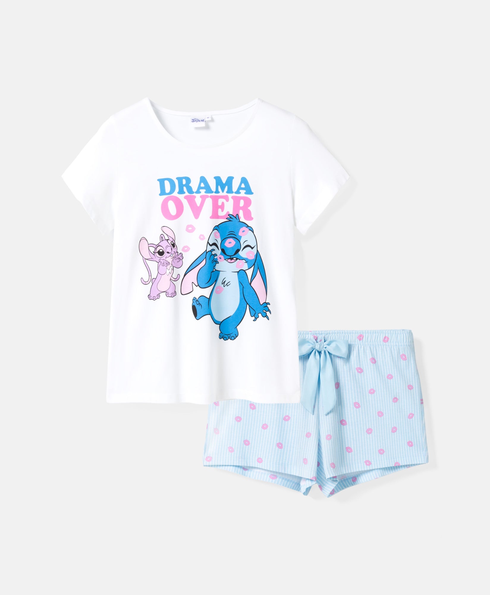 pizamy-stich-548sha.jpg Piżama damska Stitch 100% bawełna – wygoda Tylko w Pepco - obrazek 1
