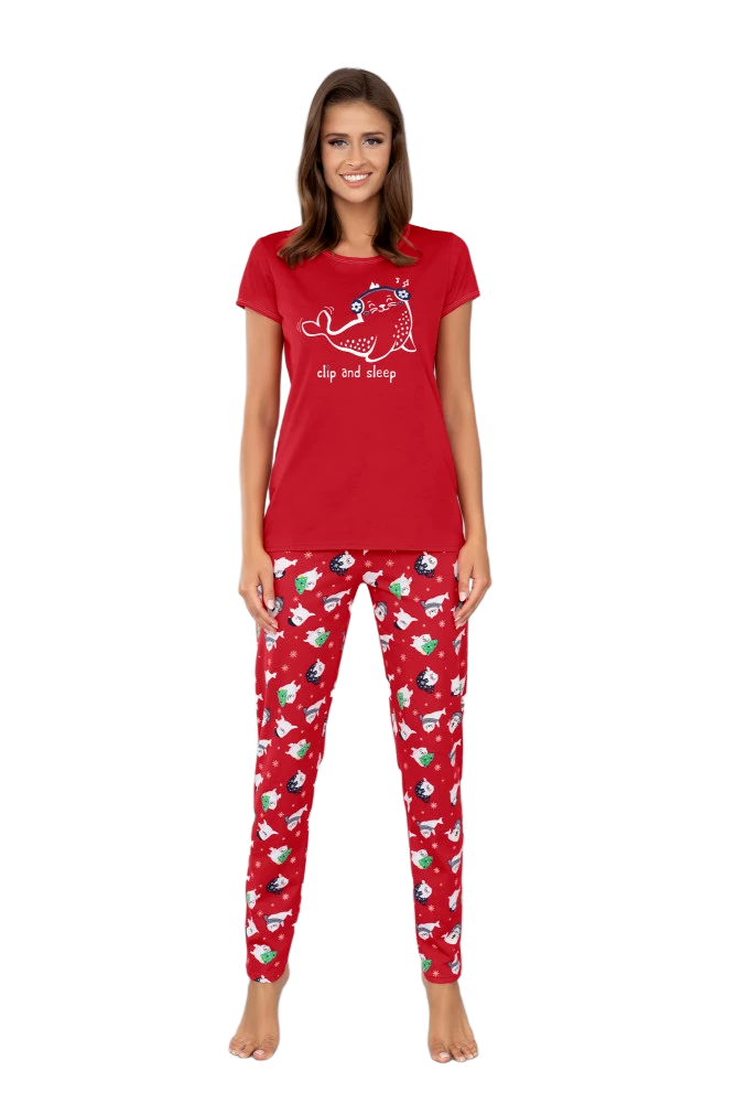 pizamy-swiateczne-damskie-019ruy.png Damska piżama świąteczna z bawełny Kasjana Italian Fashion | Italian Fashion | Sklep Sestimi - obrazek 1