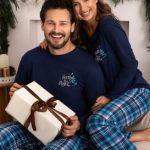 Świąteczne piżamy dla par Merry Night – Regina 507 i 743
