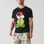 Piżama Grinch Kolor czarny SINSAY 5420J 99X