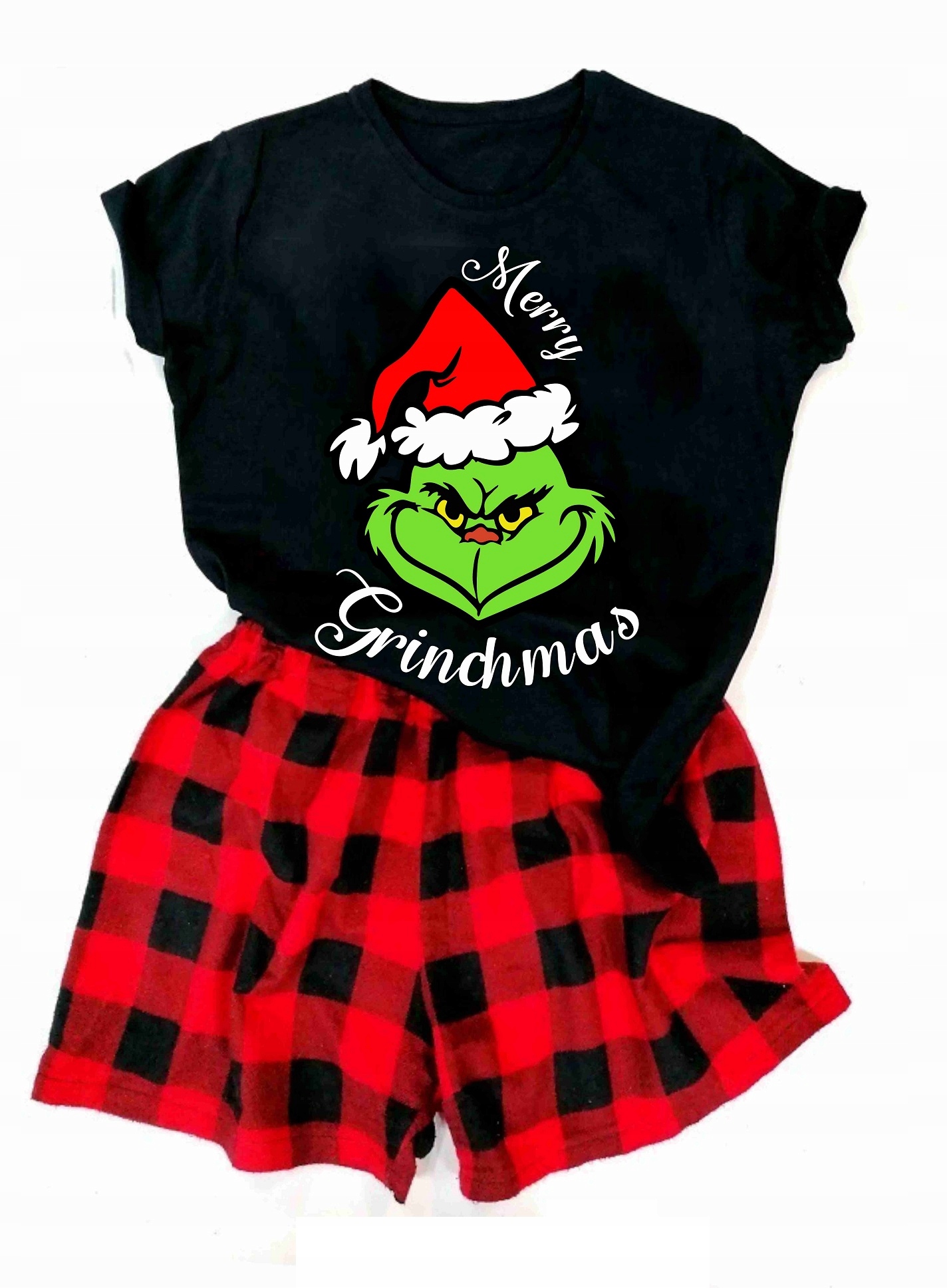 swiateczna-pizama-damska-740qot.jpg Świąteczna Piżama damska PREZENT prezent na Mikołaja GRINCH XL • Cena • Opinie Allegro - obrazek 1