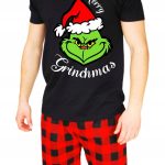 Świąteczna PIŻAMA MĘSKA PREZENT GRINCH M • Cena • Opinie Allegro