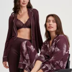 Jedwabna piżama damska Calida Moonlight Dreams 42955