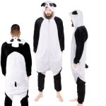 SUPER miękka PIŻAMA męska CIEPŁA onesie JEDNOCZĘŚCIOWA kostium PANDA S • Cena • Opinie Allegro