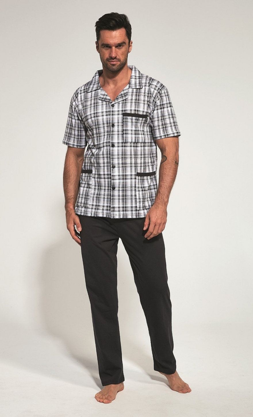 pizama-meska-3xl-333auv.jpg Piżama męska Cornette 318/37 kr/r 3XL 5XL - obrazek 1