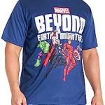 Marvel Piżama męska M 3XL lato krótkie rękawy bawełniane szorty dla taty i chłopców krótkie oryginalne prezenty, granatowy, XXL : Amazon.pl: Moda