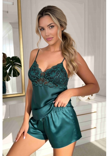 pizamy-damskie-satynowe-274lnw.jpg Piżamy satynowe damskie, eleganckie komplety ❤️ Donna - obrazek 1