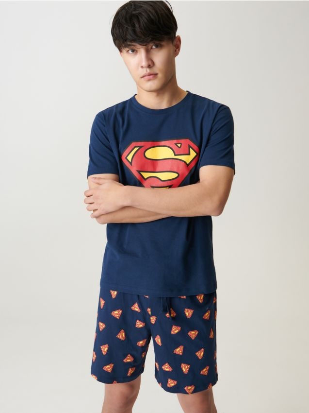 sinsay-pizama-meska-645eme.jpg Piżama Superman Kolor granatowy SINSAY 0685J 59X - obrazek 1